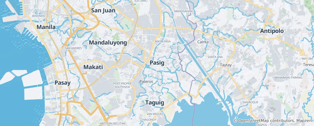 Mapa Pasig