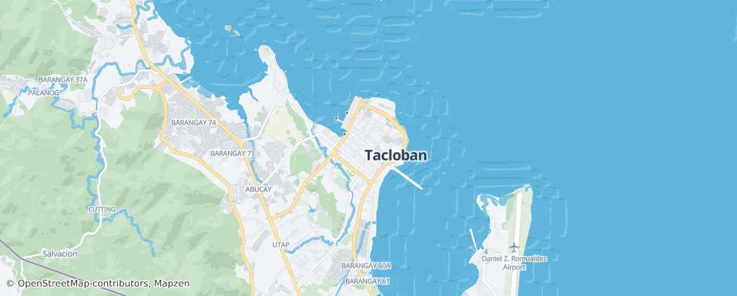 Tacloban — Mapa