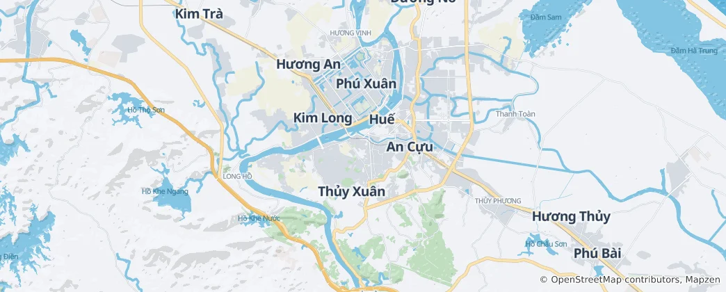Kaart van Phú Xuân