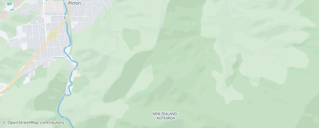 Picton Scenic Reserve — Mapa