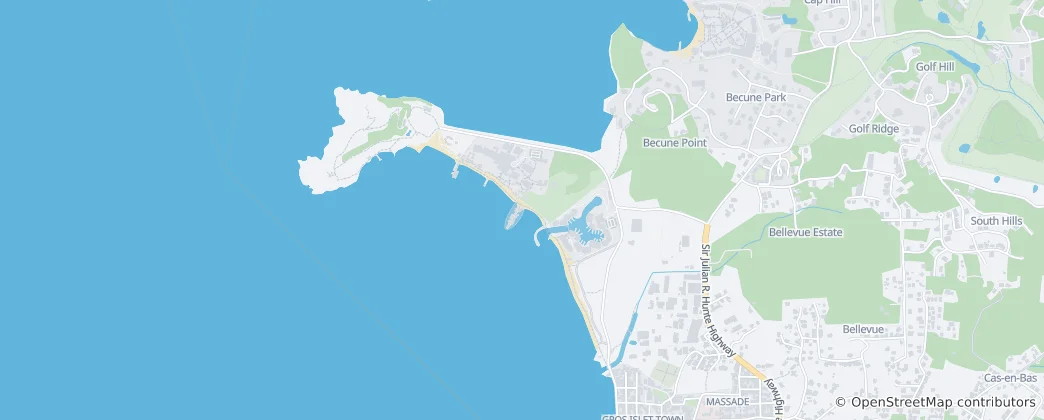 Mappa di Pigeon Island