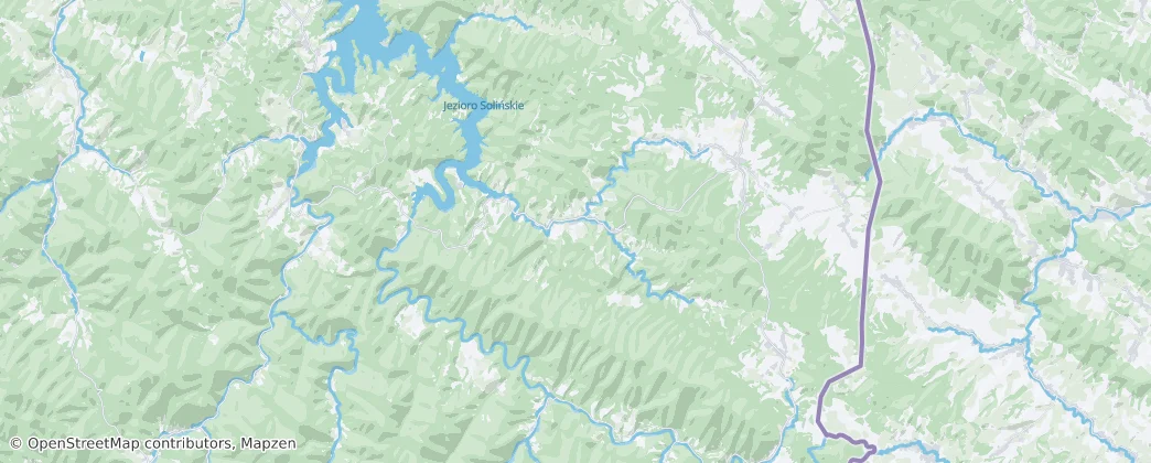 Mapa Gmina Czarna