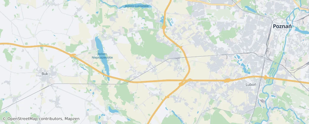 Mapa de Comuna de Dopiewo