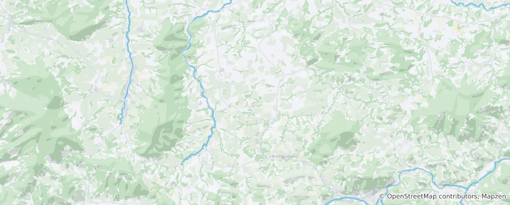 Mapa Gmina Jodłownik