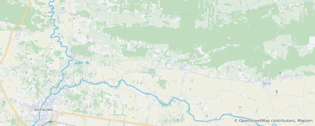 Mapa Gmina Kampinos