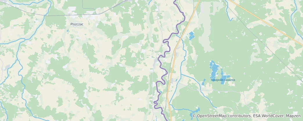 Mapa de Comuna de Kodeń