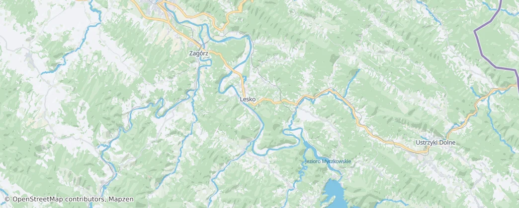 莱斯科乡 — 地图