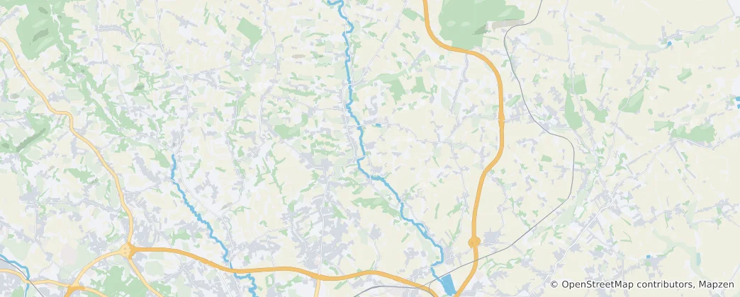 Mappa di Michałowice