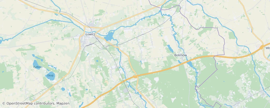 Gmina Nieborów — 地图