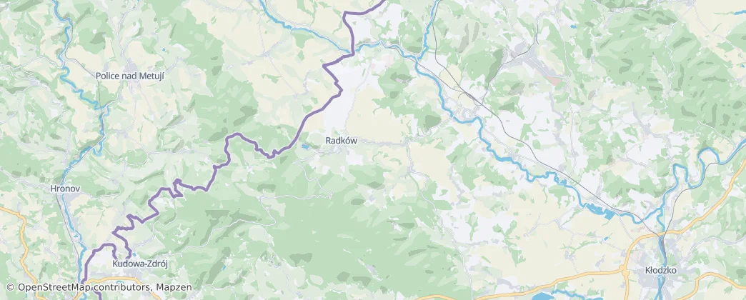 Gmina Radków — 地图