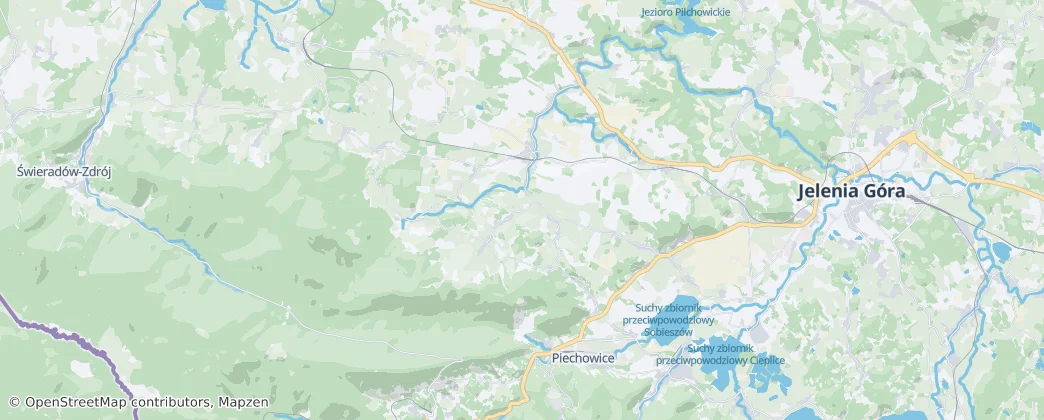 Gmina Stara Kamienica 지도