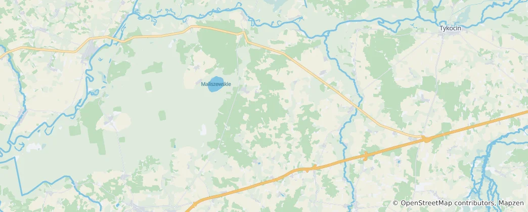Mapa Zawady