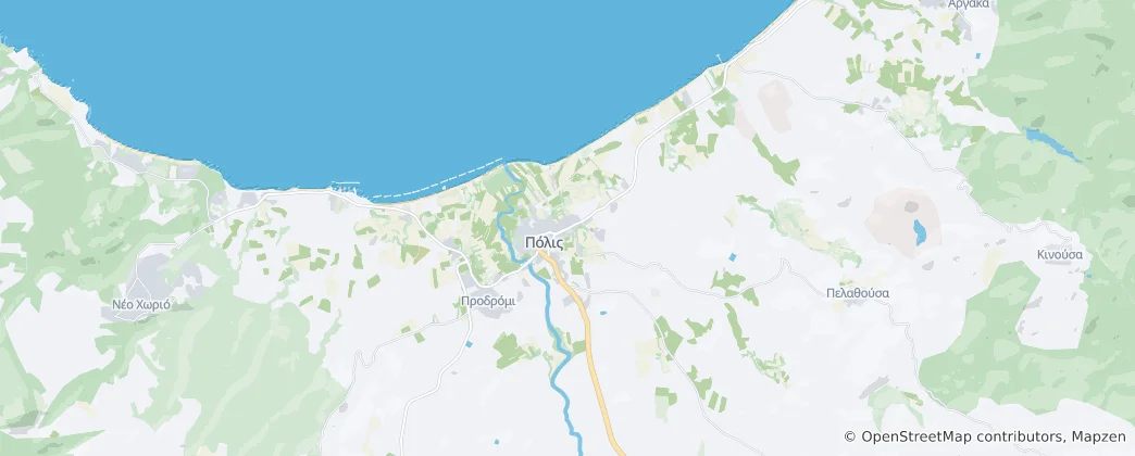 Térkép: Pólisz