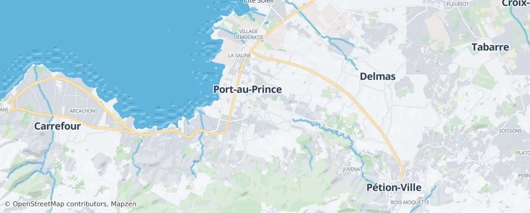 Port au Prince — Map