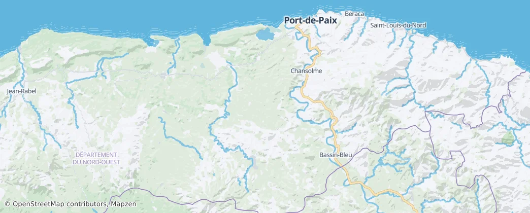Port de Paix — Map