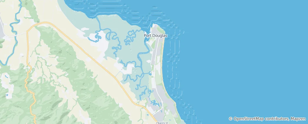 Mappa di Port Douglas