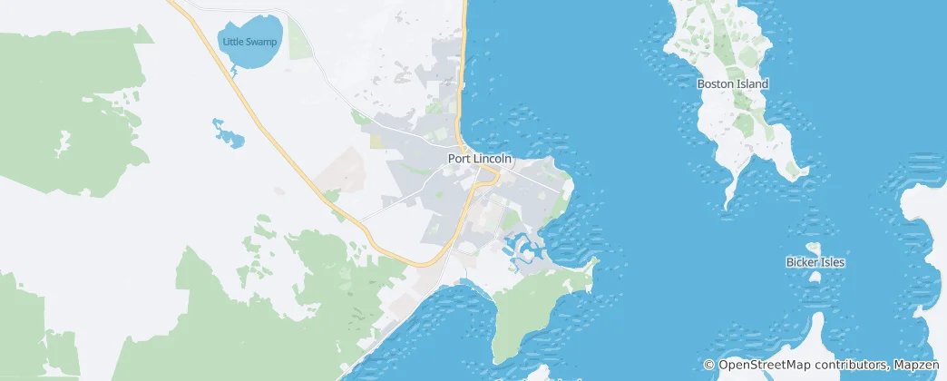 Map of Port Lincoln
