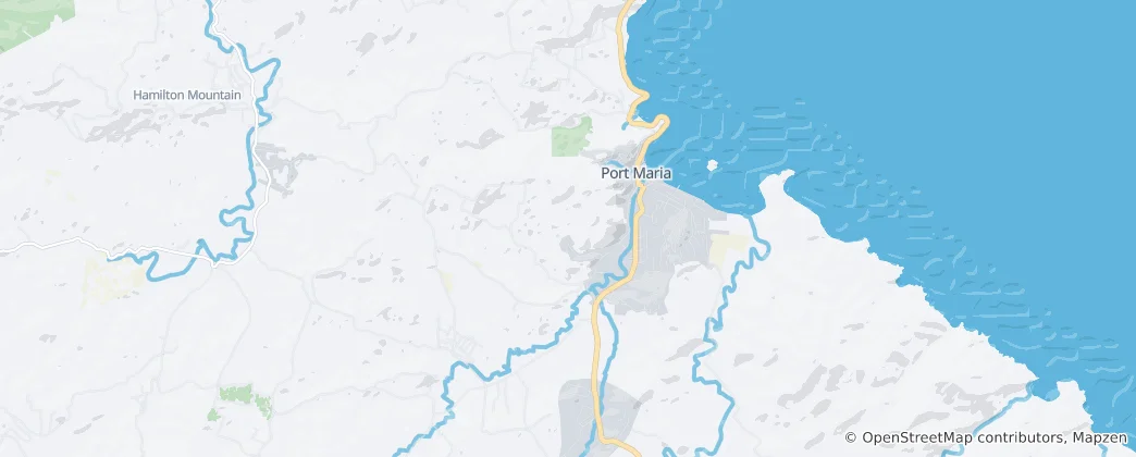 Mapa Port Maria