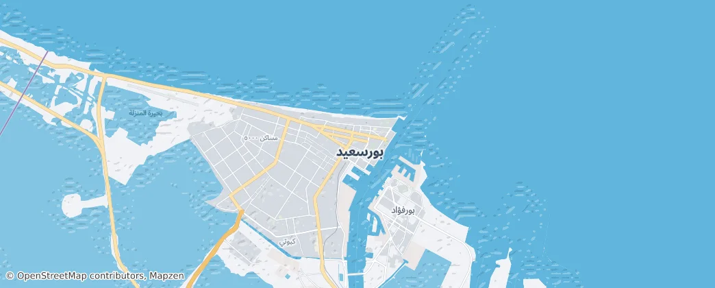 Porto Said — Mappa