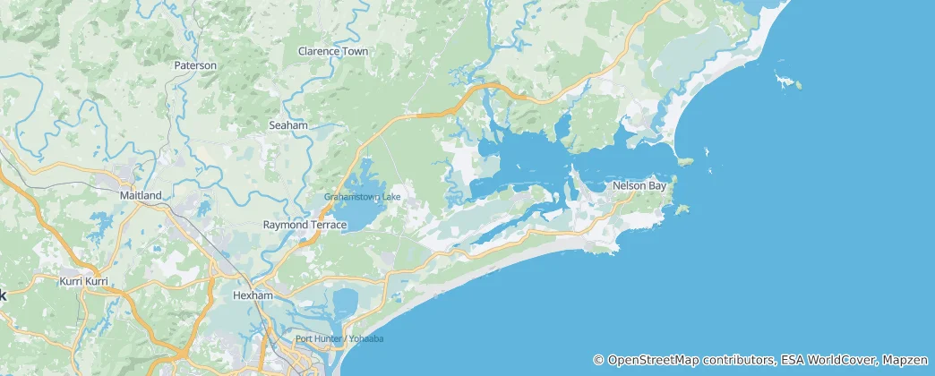 Carte de Conseil de Port Stephens