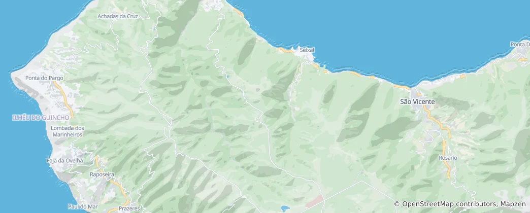 Mapa Porto Moniz