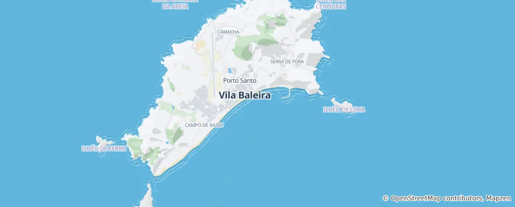 Karte von Porto Santo