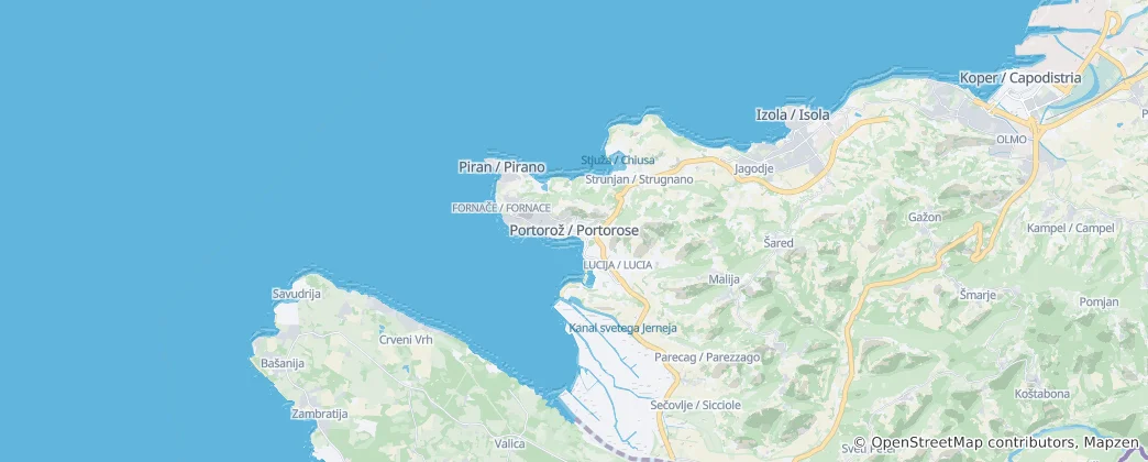 Carte de Portorož / Portorose
