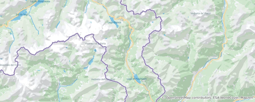 Térkép: Poschiavo