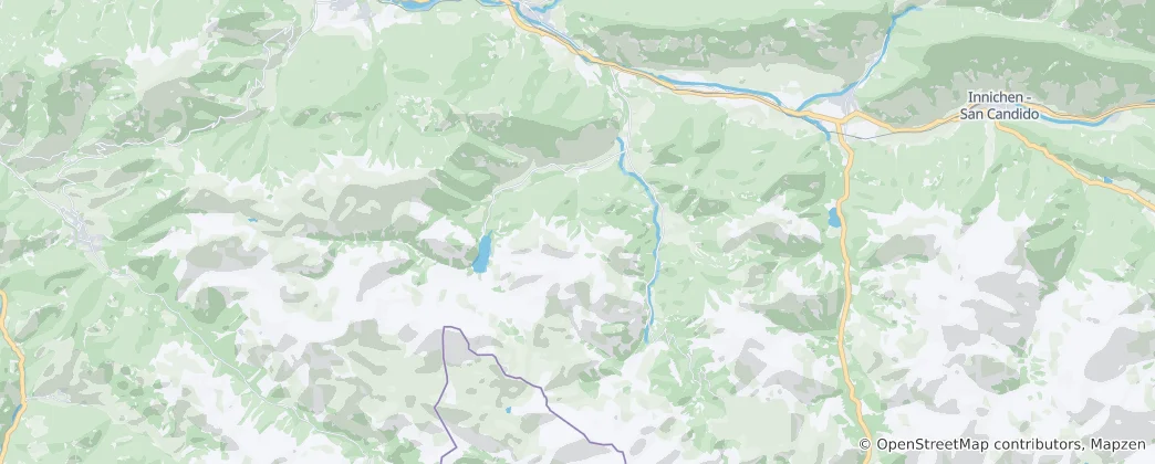 Mappa di Braies