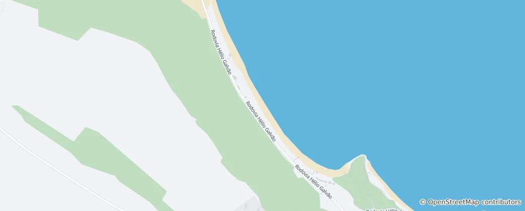Mapa Praia do Madeiro