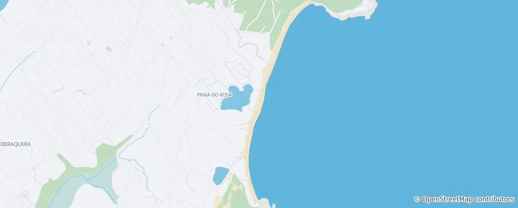Mapa De Praia do Rosa