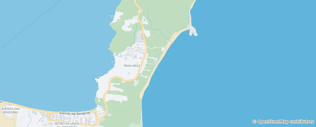 Kaart van Praia Mole