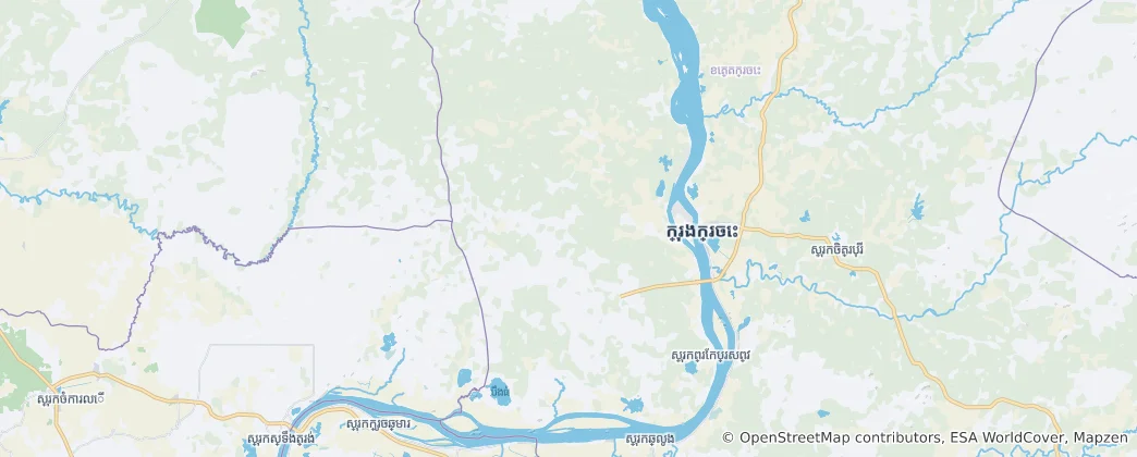 Térkép: Prek Prasab
