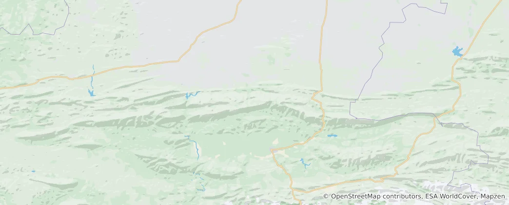 Mappa di Municipalità locale di Prince Albert