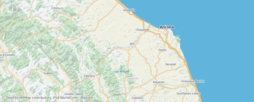 Mapa De Ancona