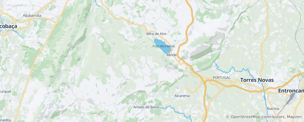 Alcanenena 지도