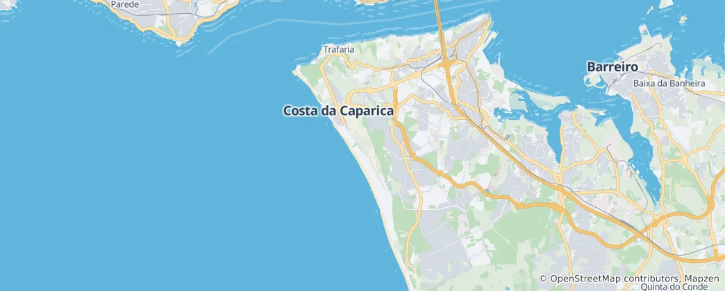 Mappa di Almada
