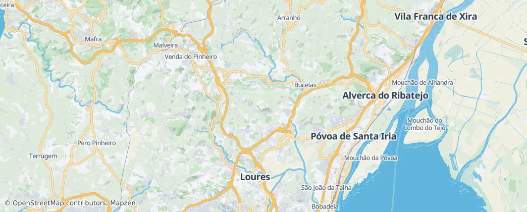 Loures — Térkép