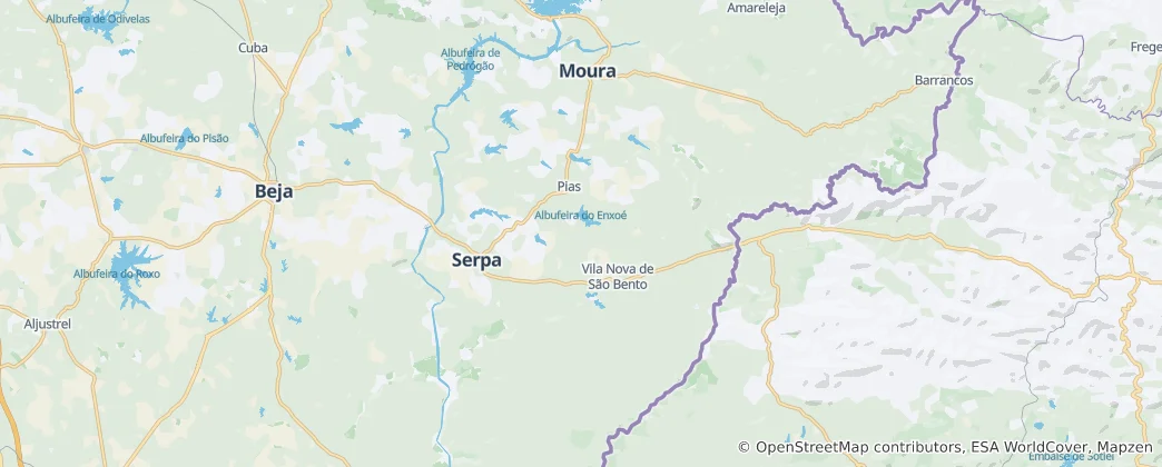 Mapa Serpa