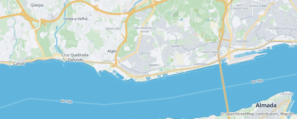 Mapa Belém