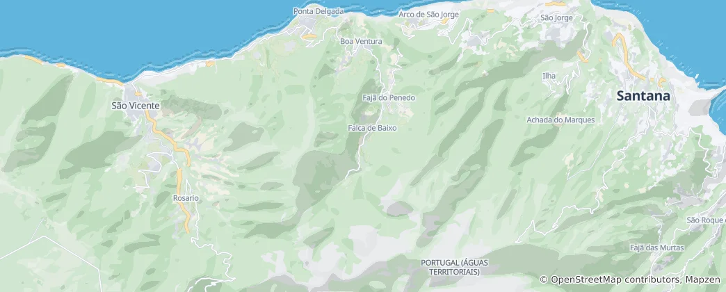 Mappa di Boa Ventura