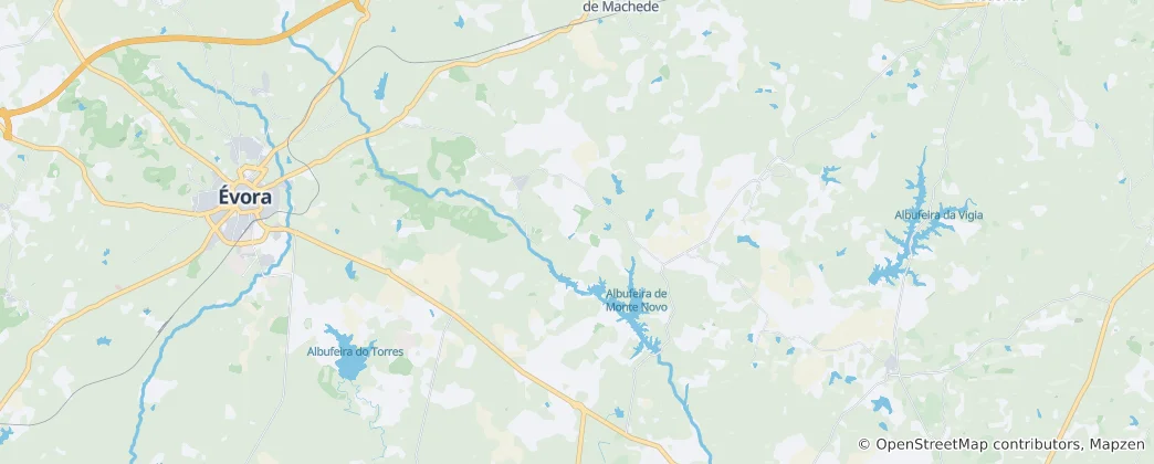 Mapa Nossa Senhora De Machede