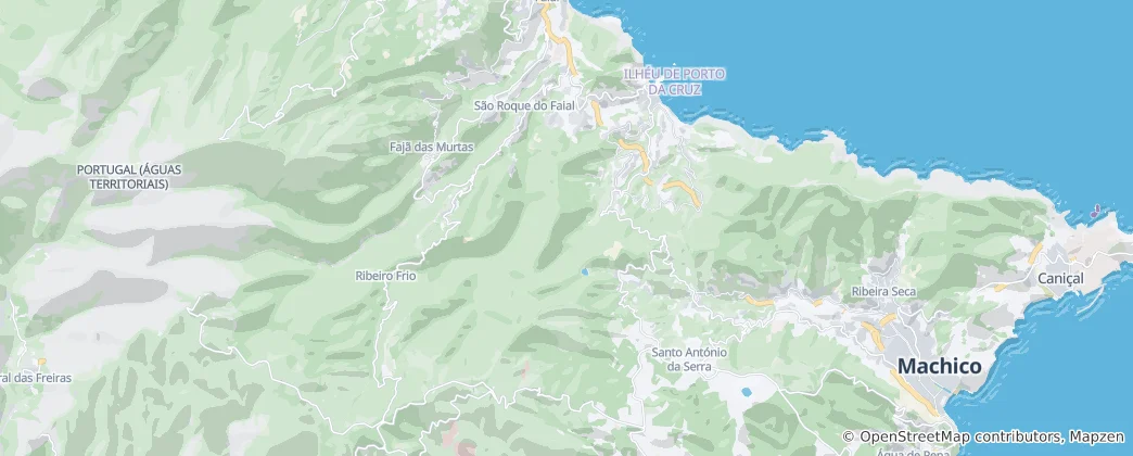 Mapa Porto Da Cruz