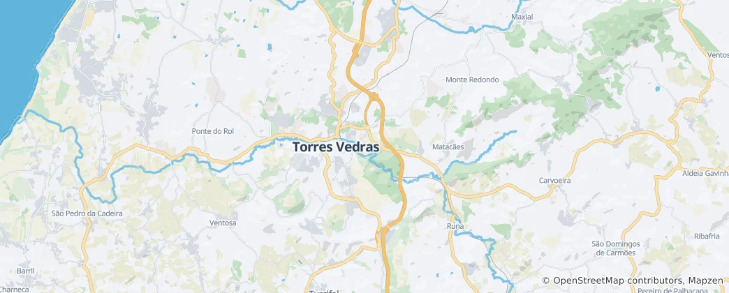 Mapa Santa Maria, S4O Pedro E Matacpes