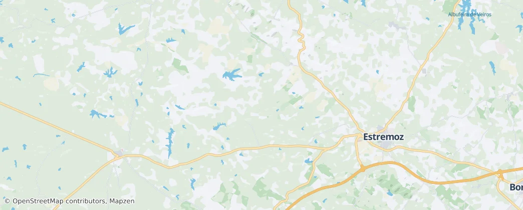 Mappa di União Das Freguesias Do Ameixial (Santa Vitvria