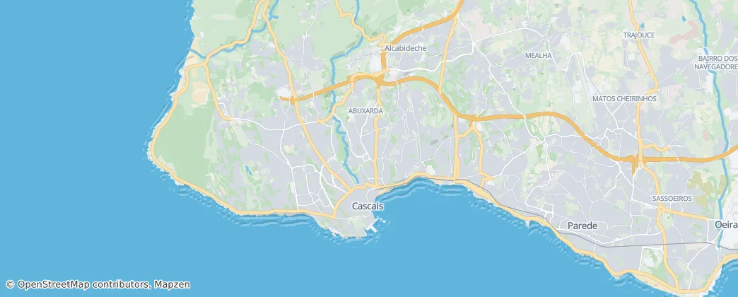 União Das Freguesias De Cascais E Estoril — 地图