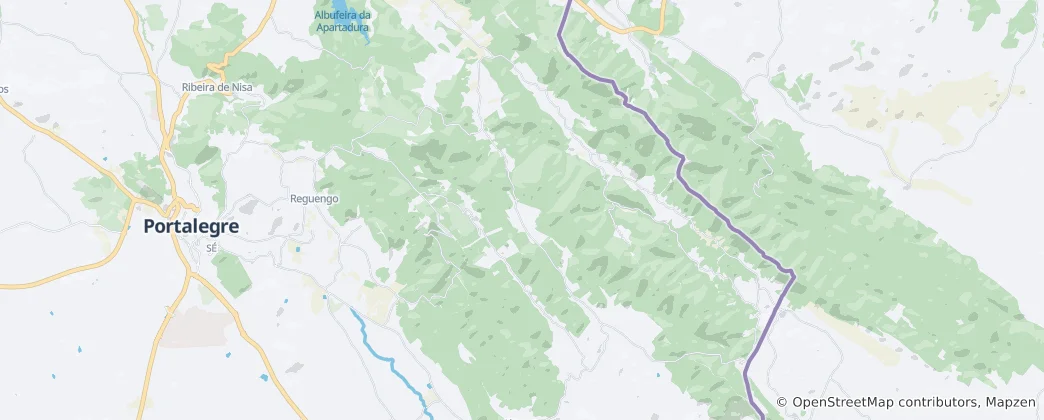 Mapa União Das Freguesias De Reguengo E Sao Juliuo