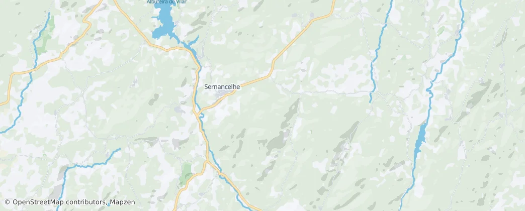 União Das Freguesias De Sernancelhe E Sarzeda — карта