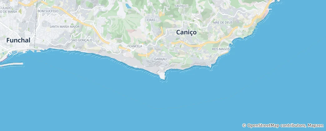 Mappa di Caniço