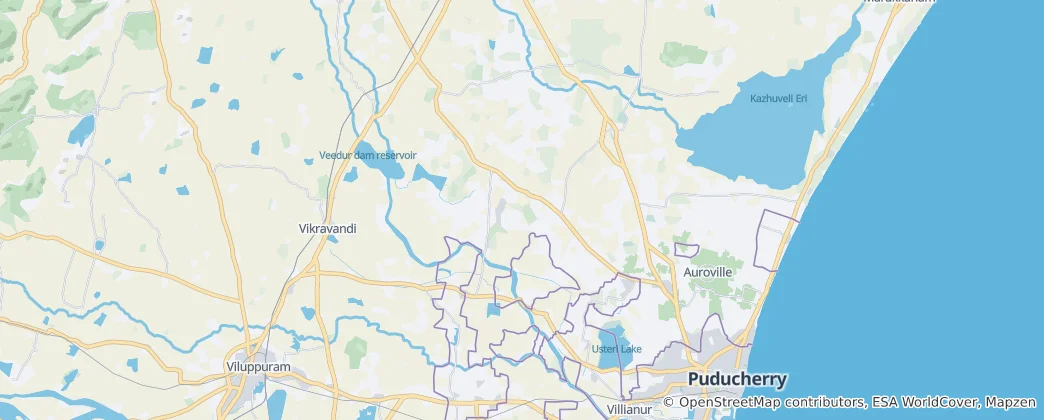 Térkép: Puduccseri